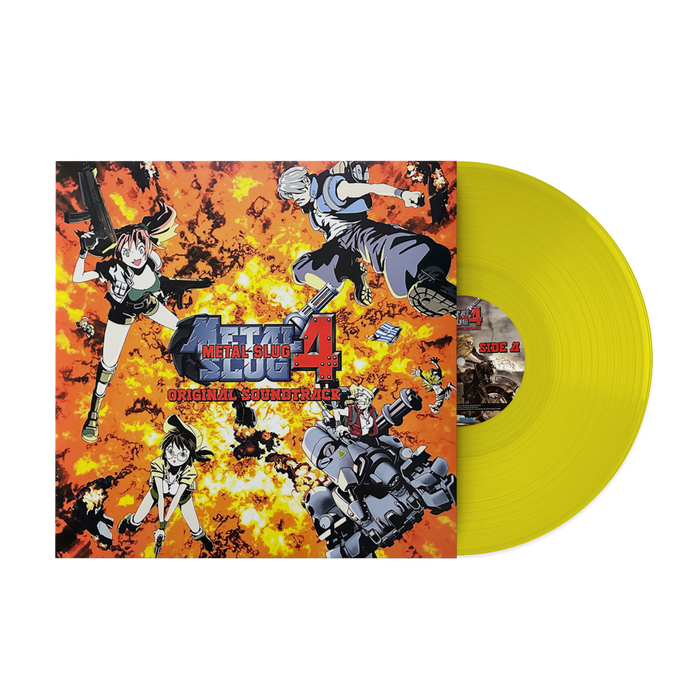 Metal Slug 4 (Original Soundtrack) - SNK Sound Team (1xLP Vinyl Record)