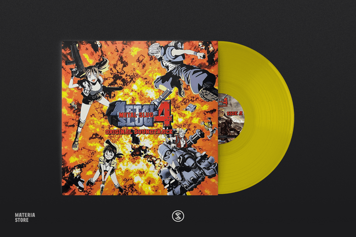 Metal Slug 4 (Original Soundtrack) - SNK Sound Team (1xLP Vinyl Record)