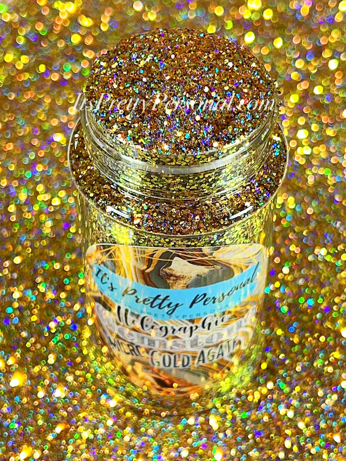 "MICRO Gold Agate"- Holographic GEMSTONE Collection