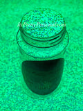 “MINI BLUE Light Show”-GLOW Glitter-Mini Cut (Medium Cut)