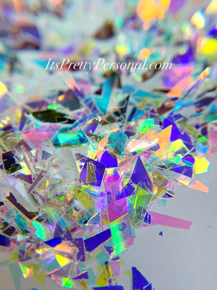 "MOONKISSED OPAL"- Shattered Opal Glitter (more purple shift mix)