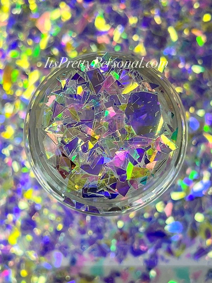"MOONKISSED OPAL"- Shattered Opal Glitter (more purple shift mix)