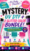 Mystery Bundle- 1 UV DTF + 2 MATCHING GLITTER COLORS! *READ LISTING.