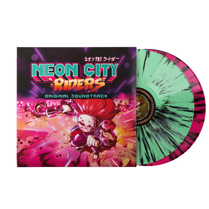 Neon City Riders (Original Soundtrack) (2xLP Vinyl Record)