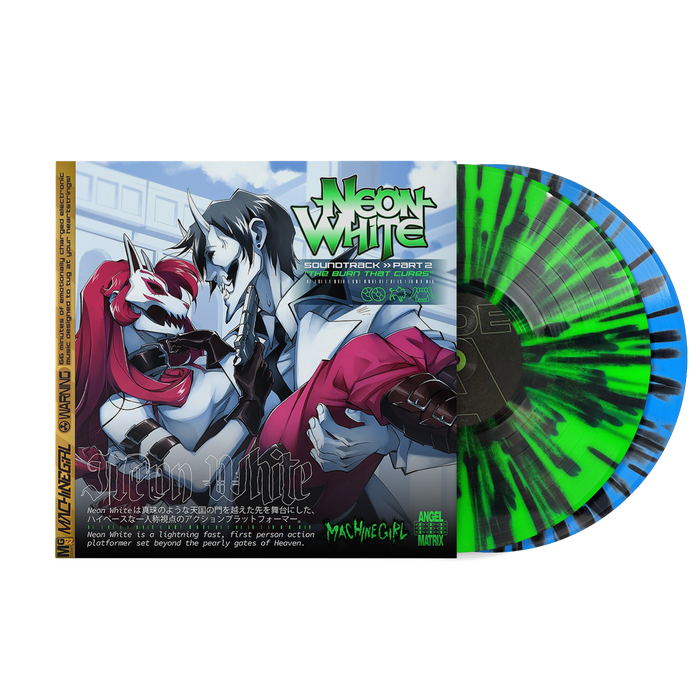 Neon White Soundtrack Part 2 "The Burn That Cures" - Machine Girl (2xLP Vinyl Record)