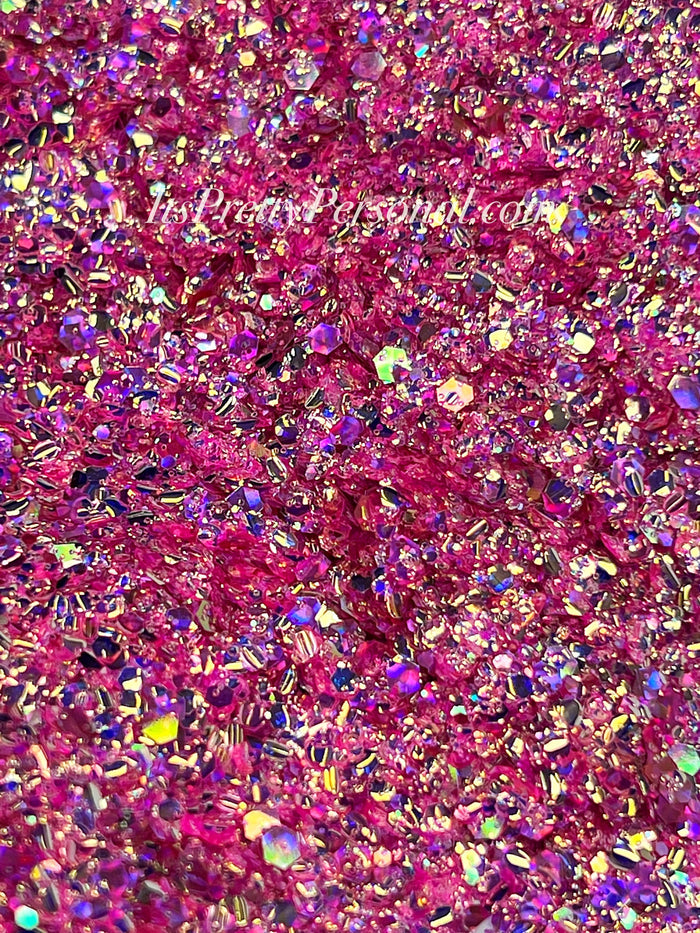 "Once Upon A Pink XL"- Princess Glitter Collection Pink