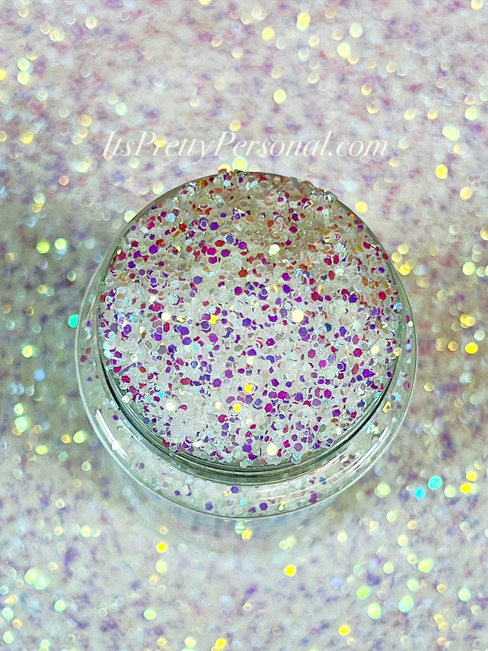 “Opalrella Chunky” (Medium Cut)- Luminous Reflective Glitter Collection
