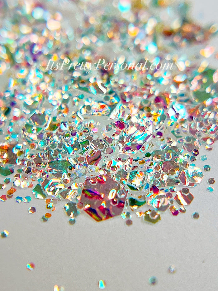 “Oyster Kiss Opal XL”- FROSTED Glitter Collection