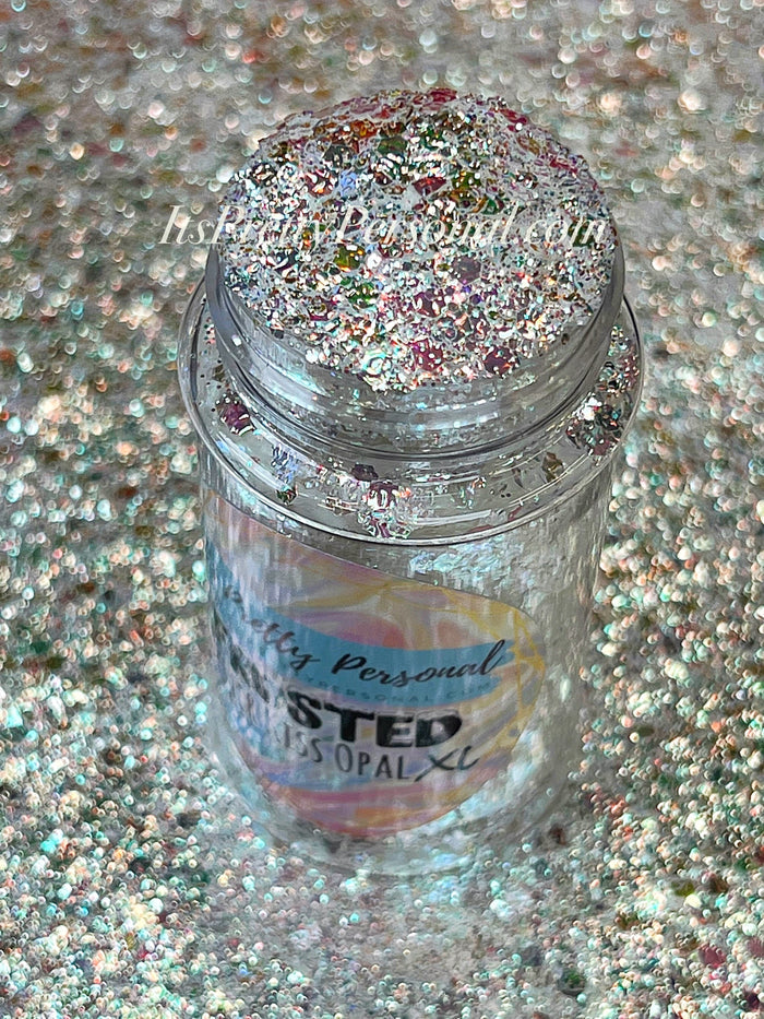 “Oyster Kiss Opal XL”- FROSTED Glitter Collection