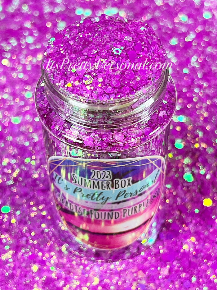 "Paradise Found Purple XL”- Makers Monthly Box Color 2023 Summer