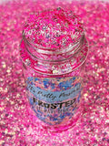 “Pearlwave Pink XL”- FROSTED Glitter Collection