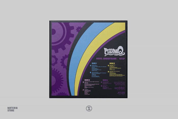 Persona Q Shadow of the Labyrinth (Original Game Soundtrack) - Atlus Sound Team (4xLP Vinyl Record)