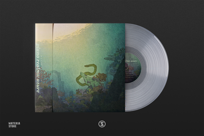 piano realms: azure - David Peacock & Augustine Mayuga Gonzales (1xLP Vinyl Record) [Clear Shores Variant]