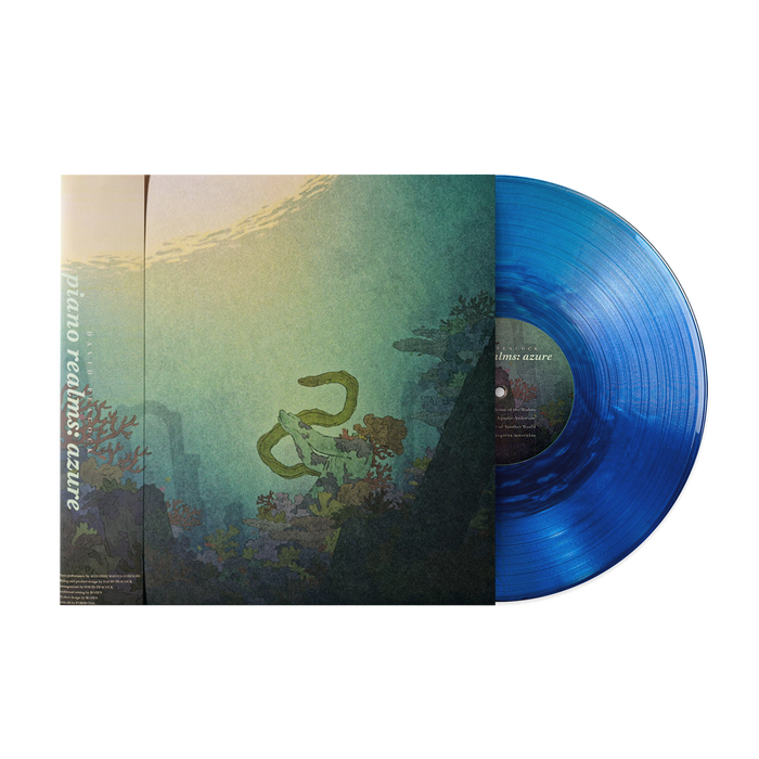 piano realms: azure - David Peacock & Augustine Mayuga Gonzales (1xLP Vinyl Record) [Deep Sea Variant]