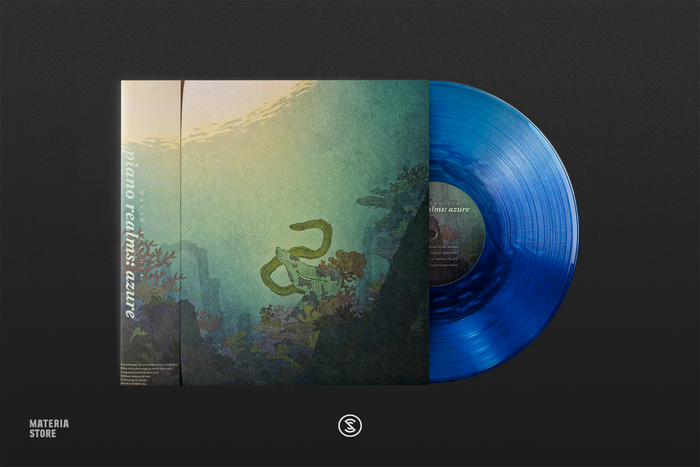 piano realms: azure - David Peacock & Augustine Mayuga Gonzales (1xLP Vinyl Record) [Deep Sea Variant]