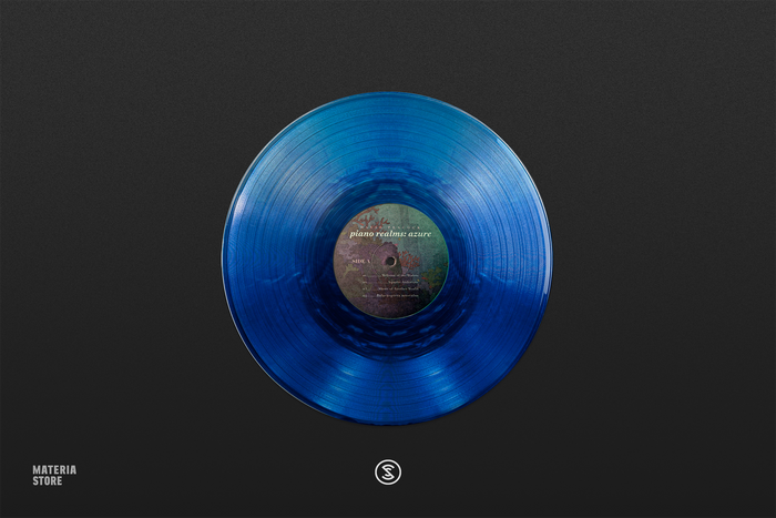 piano realms: azure - David Peacock & Augustine Mayuga Gonzales (1xLP Vinyl Record) [Deep Sea Variant]