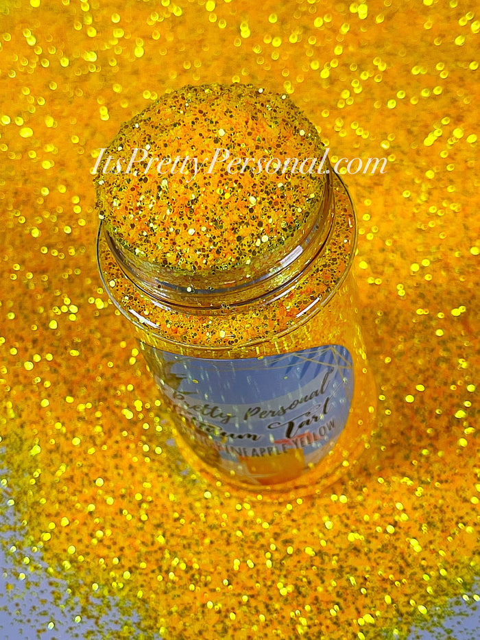 “Popping Pineapple Yellow”- Platinum Tart *slightly smaller cut