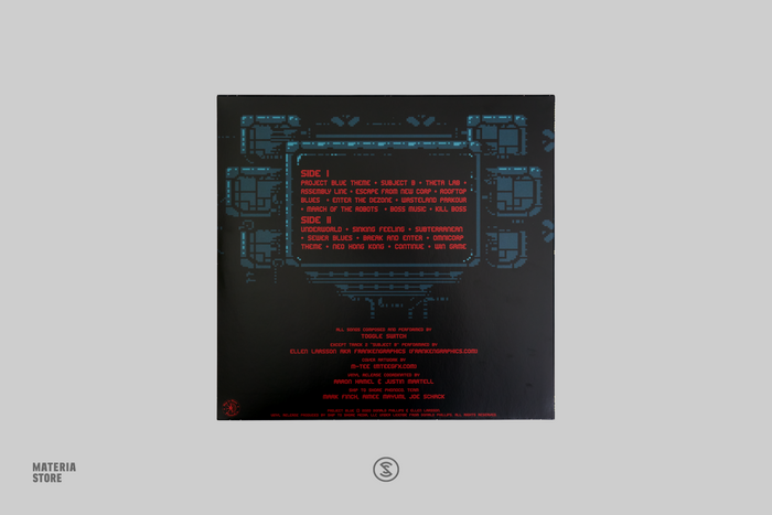 Project Blue (Original Soundtrack) - toggle switch (1xLP Vinyl Record)