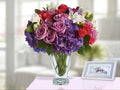 Purple Decorative Vase