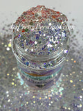 “Purple Platinum XL"-Glitter  CHUNKY mix- Supplies