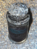 "Reflective Behavior XL"- Gray/Silver- Luminous Reflective Glitter Collection *USE BRIGHT FLASH