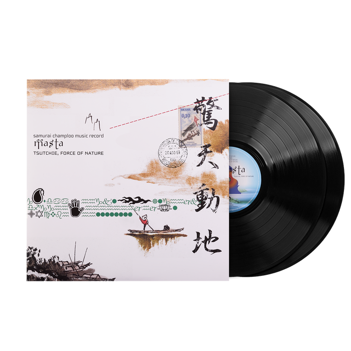 Samurai Champloo Music Record: Masta - Tsutchie and Force Of Nature (2xLP Vinyl Record)