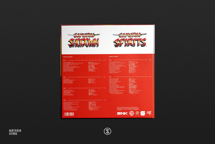 Samurai Shodown (Original Soundtrack) - Tate Norio (3xLP Vinyl Record) [Limited Run Games Edition]