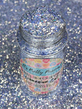 SCHMedium Cut- "Fairy Floss Violet" -Pastel Purple Holographic Glitter