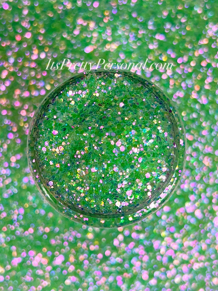 SCHMedium Cut- “Margo Mint”- Illumination Collection- Pastel Neon