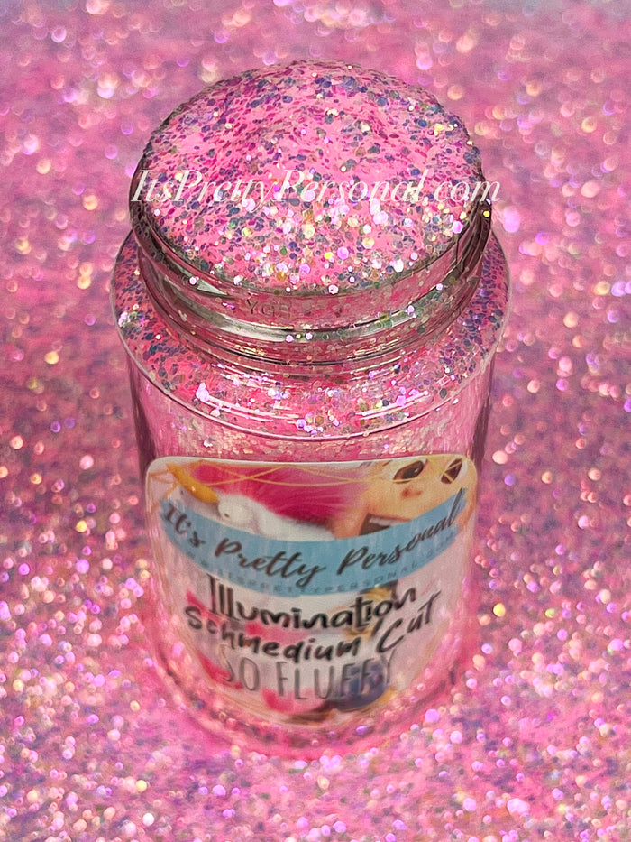 SCHMedium Cut- “So Fluffy”- Illumination Collection- Pastel Neon