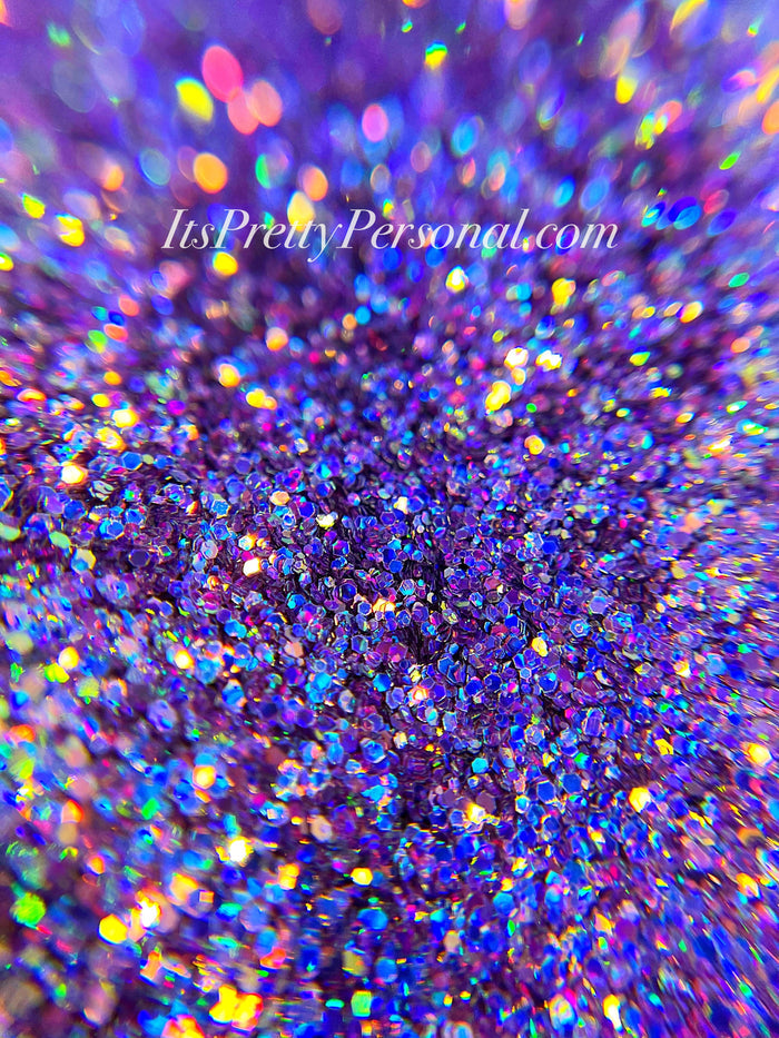 SCHMEDIUM CUT "Aurora Purple" -Holographic + Hologram Glitter