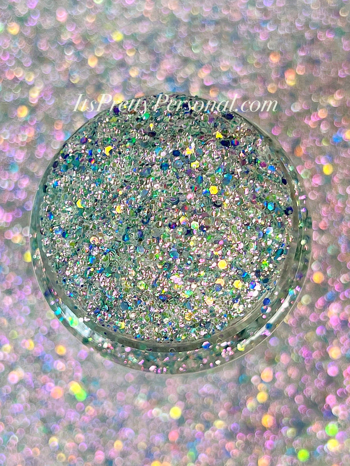 "SCHmedium Cut Cinderelly"- Princess Glitter Collection Blue/Silver