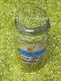 "SCHmedium Cut I Tink I Can"- Princess Glitter Collection Light Green
