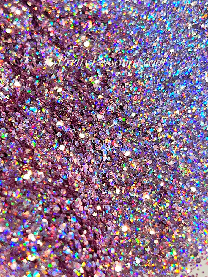 SCHMEDIUM CUT "Lavender Ice" -Holographic + Hologram Glitter