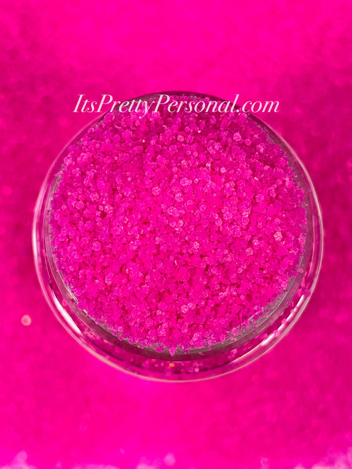 "SCHMedium Cut Shocking Pink” - Glittered Glitter Collection