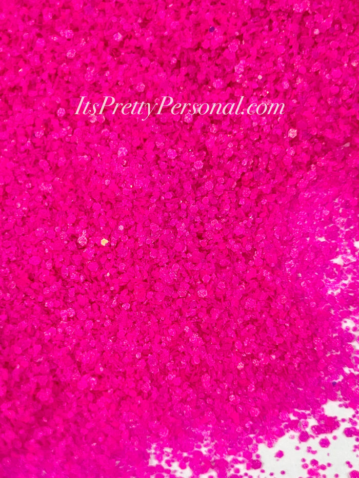 "SCHMedium Cut Shocking Pink” - Glittered Glitter Collection