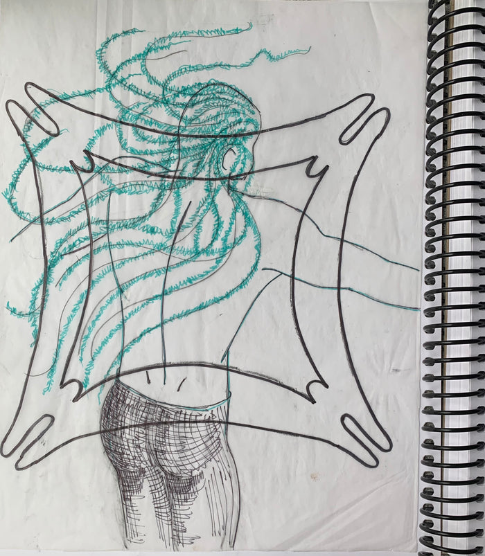 Secure In My Dance | Linocut 3/10