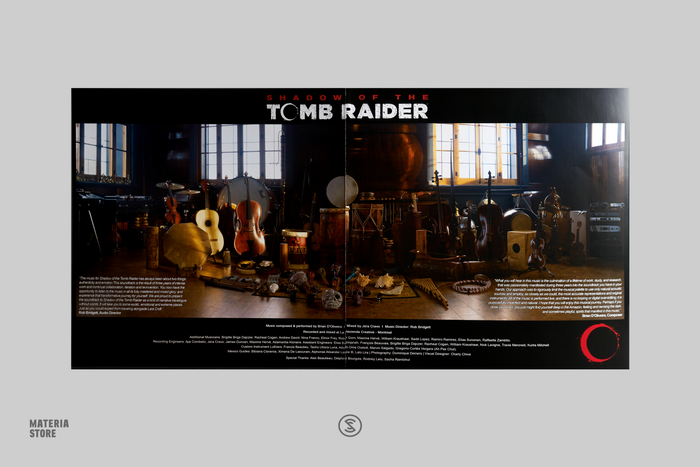 Shadow of the Tomb Raider (Original Game Soundtrack) - Brian D'Oliveira (2xLP Vinyl Record)