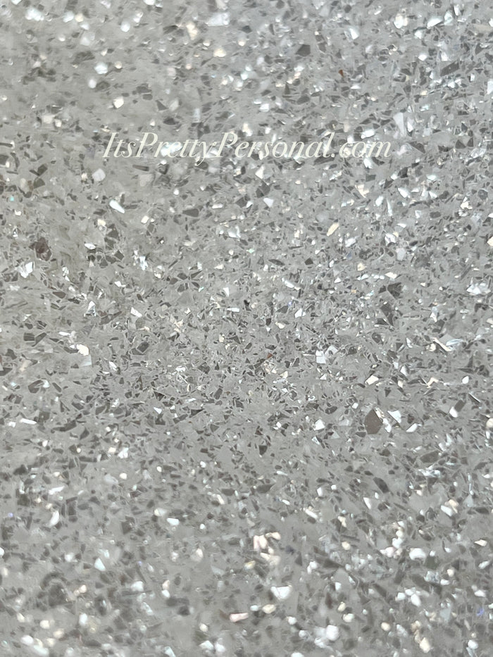 “SHATTERED Sassy But Classy”- Platinum Glitter