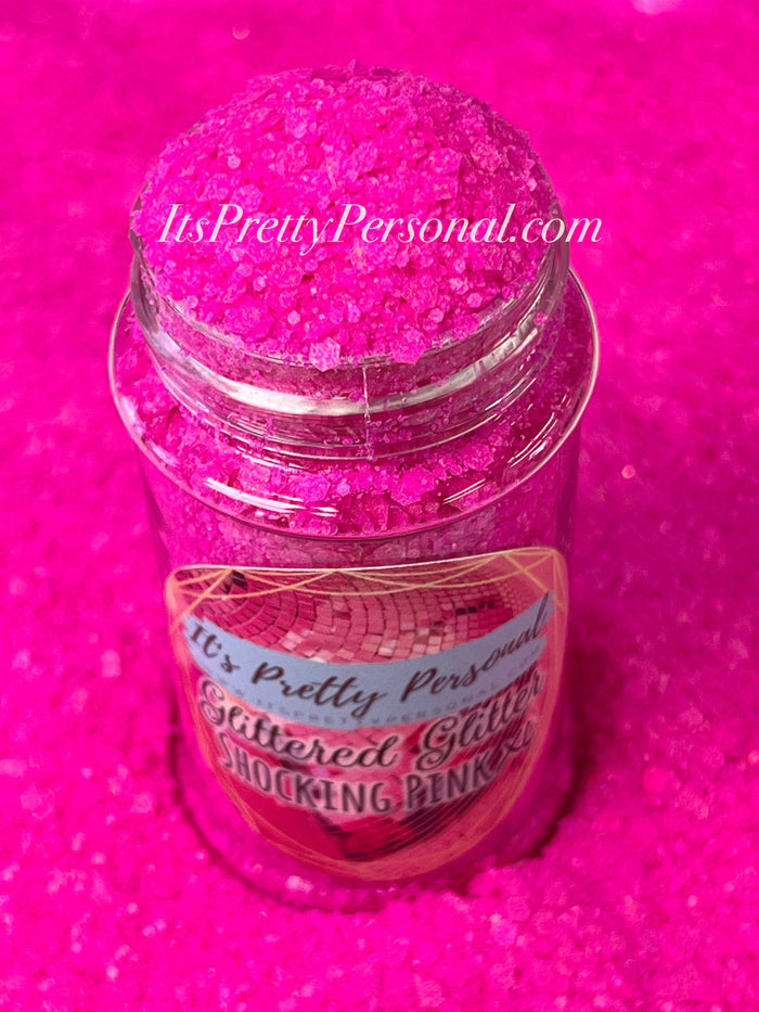 “Shocking Pink XL” - Glittered Glitter Collection
