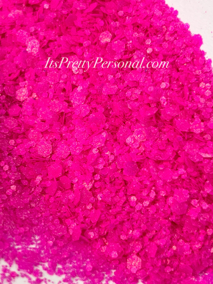 “Shocking Pink XL” - Glittered Glitter Collection