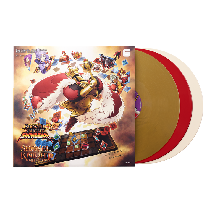 Shovel Knight: King of Cards + Showdown - The Definitive Soundtrack (3xLP Vinyl Record)