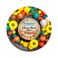 SILICONE BEAD MINI JAR- Fall Season- Approximately 80 beads