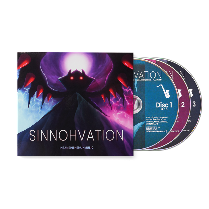 Sinnohvation - insaneintherainmusic (3x Compact Disc)