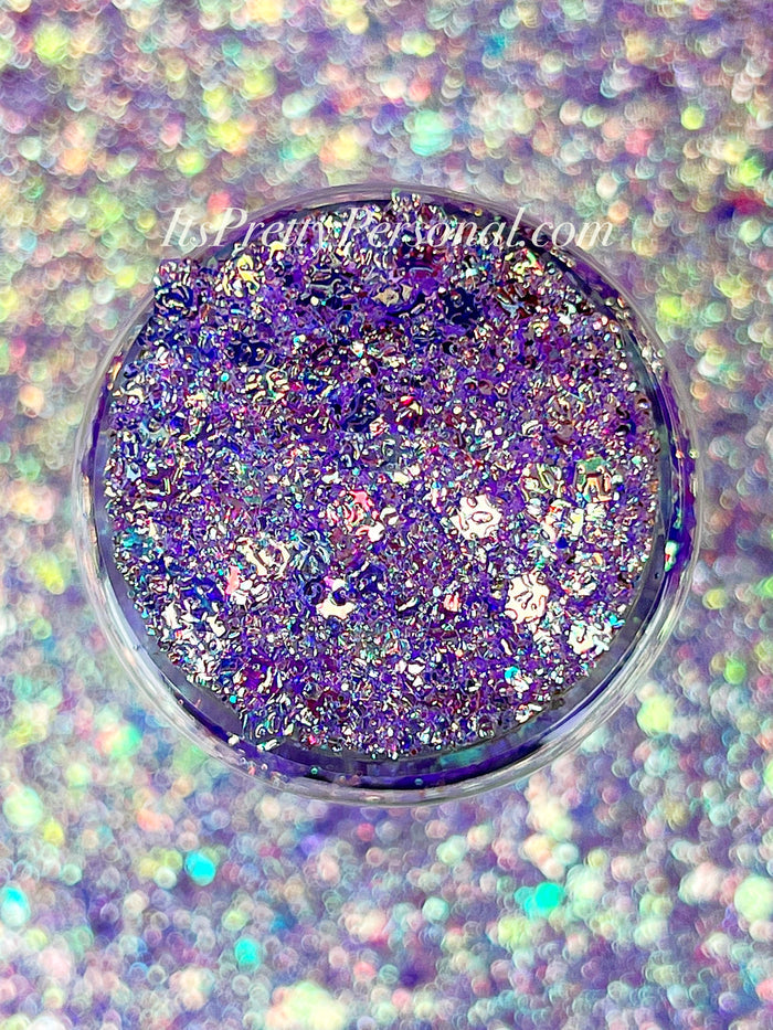 “Siren After Dark Purple XL”- FROSTED Glitter Collection
