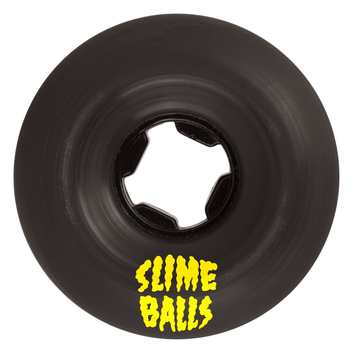 Slime Balls - Black 58mm 99A Ed Templeton Vomits - Skateboard Wheels (4 pack)