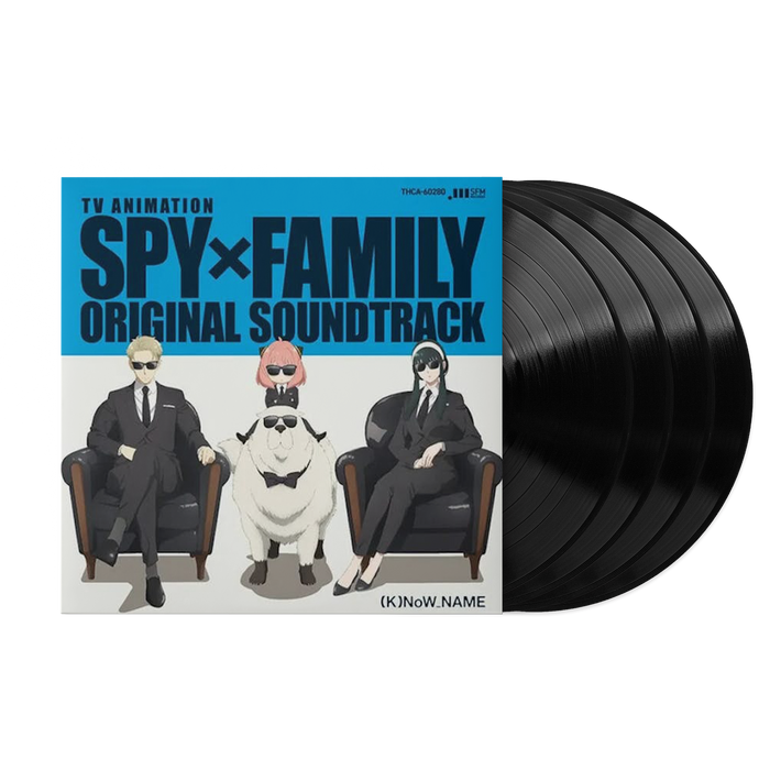 SPY X FAMILY (Original Soundtrack Deluxe) - (K)NoW_NAME (4xLP Vinyl Record)