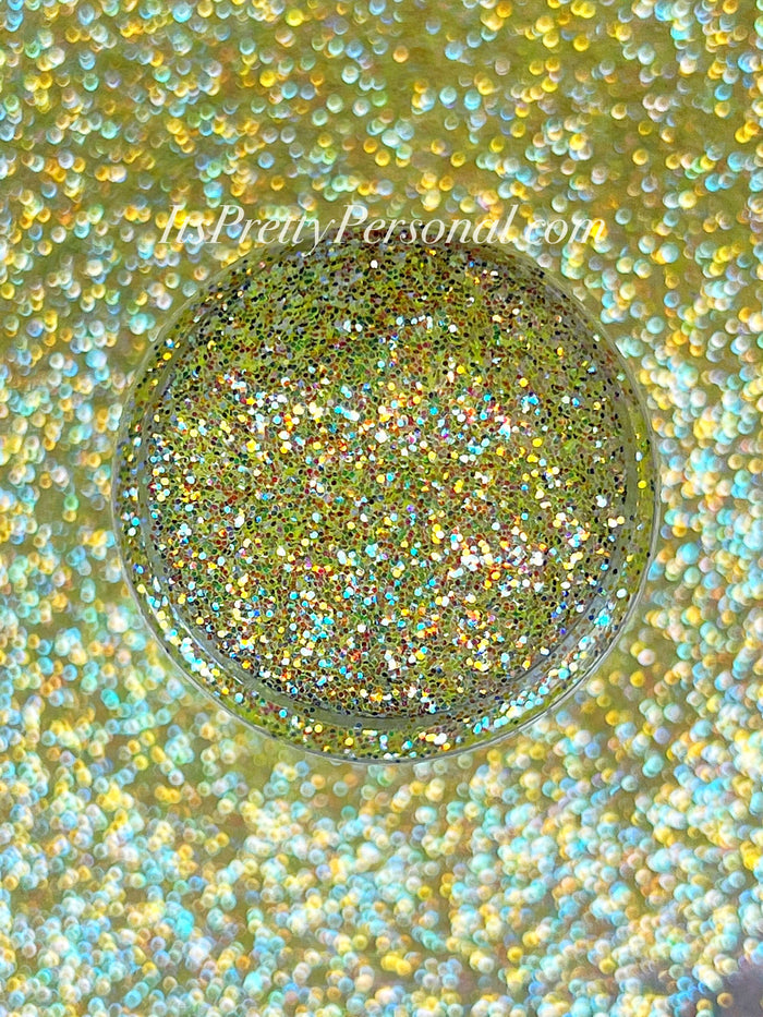 “Stellar Yellow Flare” - Platinum Pastels Collection- Extreme Sparkle Yellow