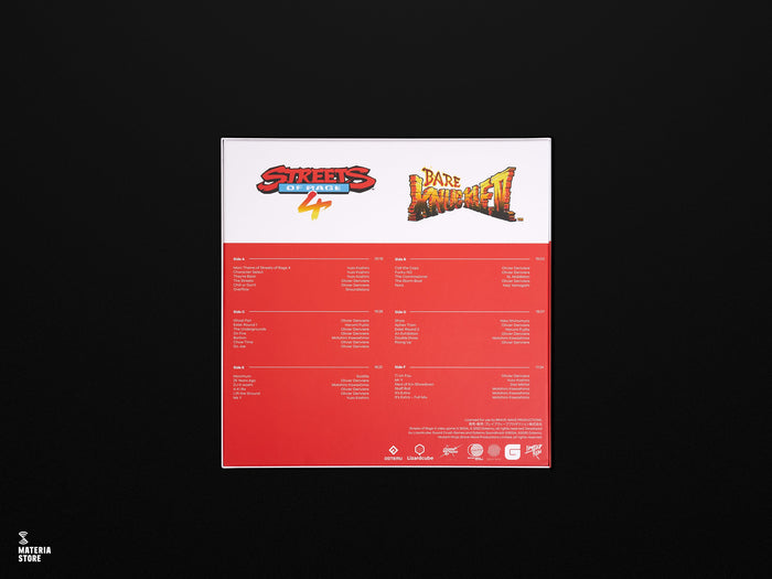 Streets Of Rage 4 - The Definitive Soundtrack (3X Lp Vinyl) Vinyl