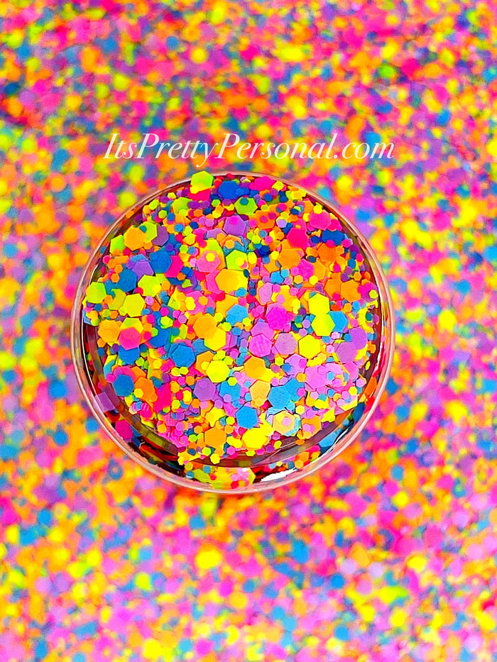 “Sunkissed Neons”- Chunky Mix- Supplies SUMMER